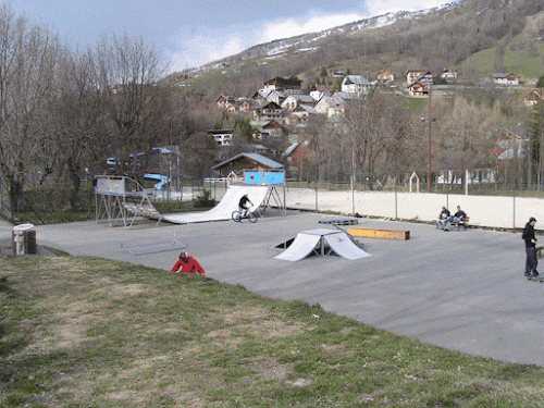 Skatepark de Valloire à Valloire