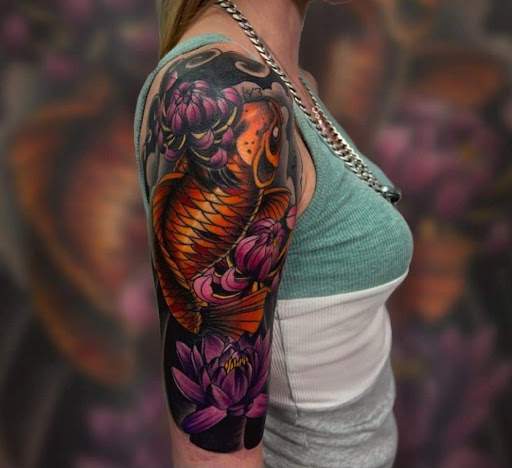 Explore travel tattoo ideas, creative tattoo ideas in Milwaukee, available at Planet Artz Tattoo Studio