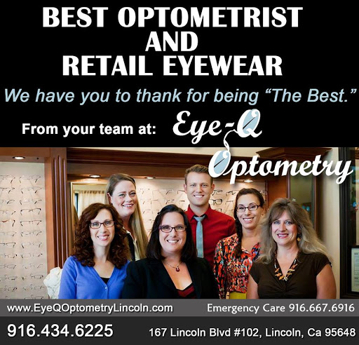 Optometrist «Eye-Q Optometry», reviews and photos, 167 Lincoln Blvd #102, Lincoln, CA 95648, USA