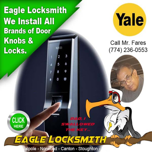 Locksmith «Eagle Locksmith, Inc.», reviews and photos, 25 Wilshire Dr, Sharon, MA 02067, USA