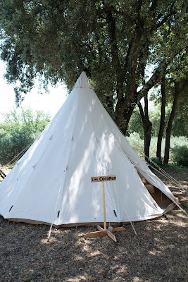 Etoiles et Toiles-Location hébergement enTipi à Saint-Vincent-de-Barbeyrargues