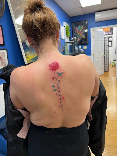 Explore bonnie and clyde tattoo ideas, creative tattoo ideas in West Babylon, available at Bizzy Empire Tattoo