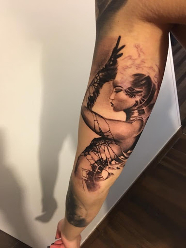 Explore small tattoo ideas for guys, creative tattoo ideas in Norman, available at Main Street Tattoos