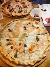 Pizza du Restaurant L'Alsacien Lyon - Bar à Flammekueche - - n°19