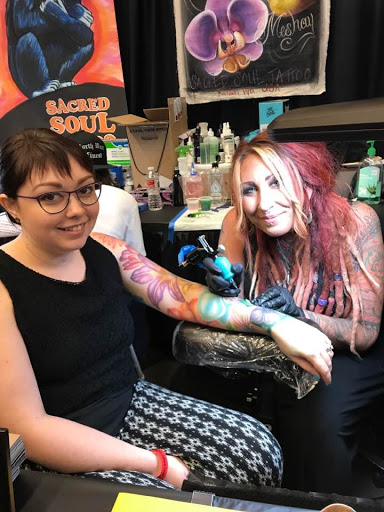 Find skull tattoo idea for your next unique tattoo in Renton at Sacred Soul Tattoo