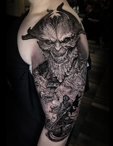 Explore september birth flower tattoo ideas, creative tattoo ideas in Ozone Park, available at Rebel Ink Tattoo & Piercing