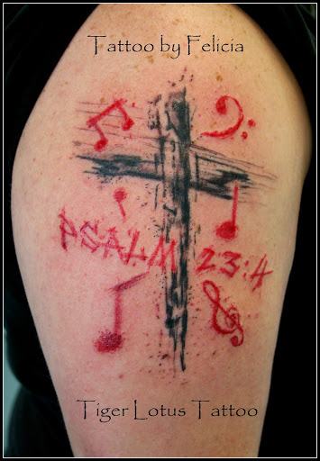 Explore scripture tattoos ideas, creative tattoo ideas in Fort Myers, available at Tiger Lotus Tattoo and Piercing