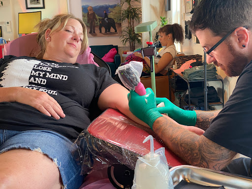 Explore small forearm tattoo ideas, creative tattoo ideas in Intervale, available at Night in the Forest Tattoo