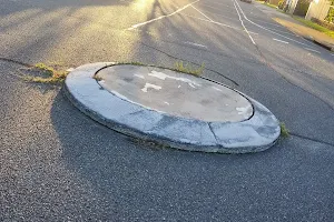 World's smallest roundabout image