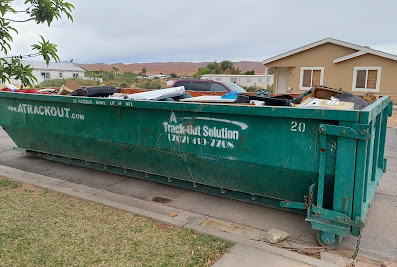 A Track Out Solution – Dumpster Las Vegas