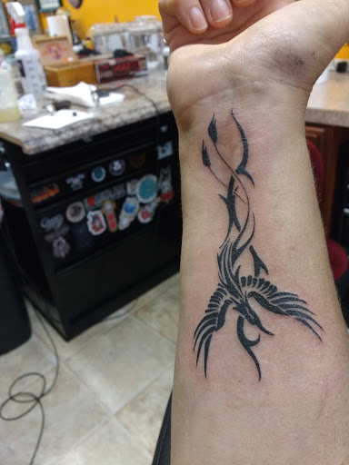 Explore forearm tattoo idea for men, creative tattoo ideas in Feasterville Trevose, available at Tattoo Galaxy (Feasterville) Piercing & Custom tattoos