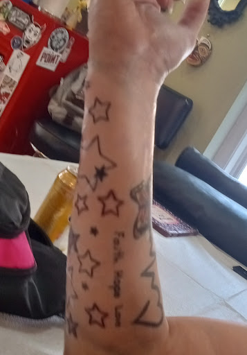 Explore gemini constellation tattoo ideas, creative tattoo ideas in Baltimore, available at Read Street Tattoo Parlor