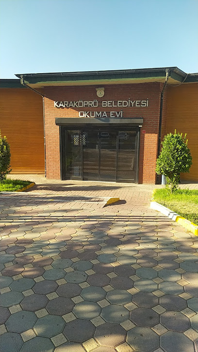 Karaköprü belediyesi Atakent okuma evi