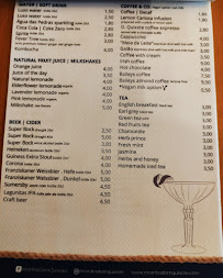 Moinho Dom Quixote à Azóia menu