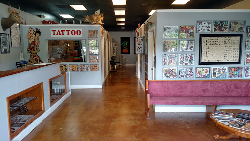 Tattoo Shop «Jolly Roger Tattoo», reviews and photos, 1375 Rock Quarry Rd #203, Stockbridge, GA 30281, USA