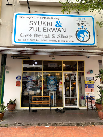 Syukri & Zul Erwan Cat hotel, Grooming & Shop