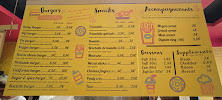 Restaurant belge Van April l'Atelier des Frites à Paris (le menu)