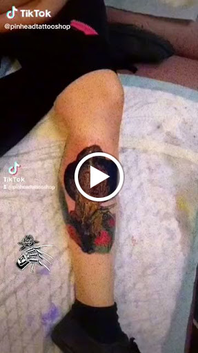 Explore running tattoos ideas, creative tattoo ideas in Lockport, available at Famous Tattoos by Pinhead