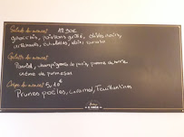 Crêperie Le Marélie à Lyon (le menu)