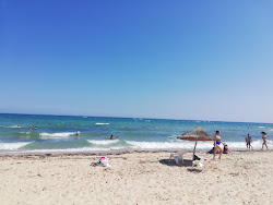 Foto di Plage de Hammamet II con costa lunga e dritta