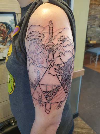 Explore nature tattoo ideas for females, creative tattoo ideas in Albuquerque, available at Relic Tattoo Co.