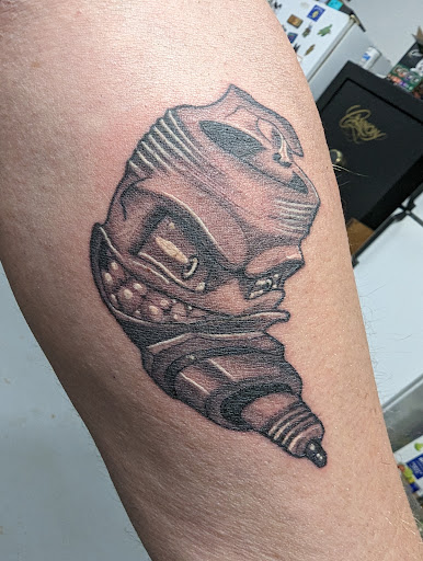 Explore black bear tattoo ideas, creative tattoo ideas in Lake Wales, available at Body Armor Tattoo & Piercings