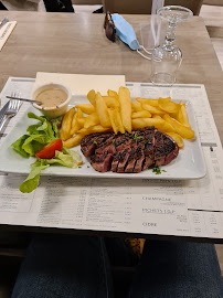 Steak du Restaurant de cuisine traditionnelle L'embarcadère Restaurant à Cabourg - n°15