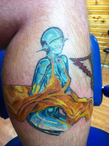 Explore nurse tattoo sleeve ideas, creative tattoo ideas in Mchenry, available at Lunchbox Tattoo and Body Piercing
