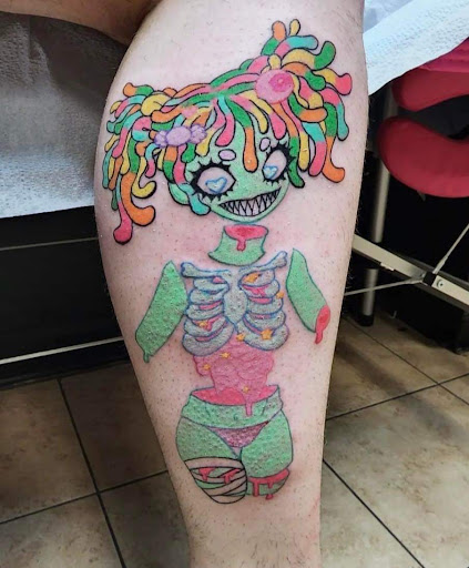 Explore pitbull tattoo ideas, creative tattoo ideas in Houston, available at 333 Tattoo Studio HTX