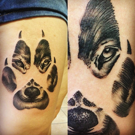 Explore tattoo background shading ideas, creative tattoo ideas in Saint Augustine, available at Ms. Deborahs Fountain of Youth Tattoo & Body Piercing