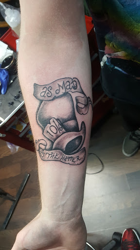 Explore serenity prayer tattoo ideas, creative tattoo ideas in Maryville, available at Distinked Tattoo