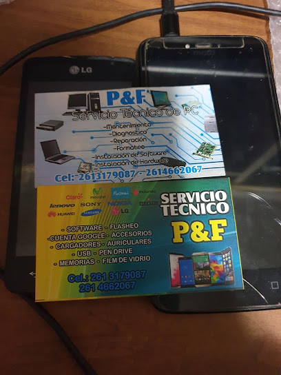 Servicio técnico F.P celulares y PC informática