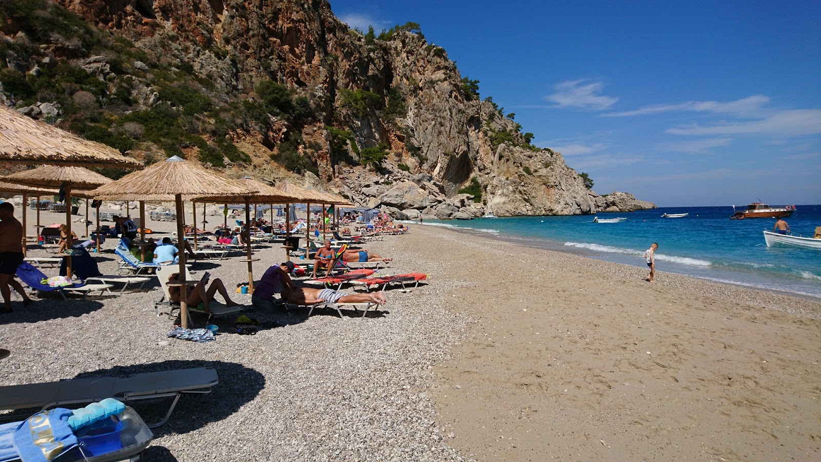 Photo of Kira Panagia beach with very clean level of cleanliness