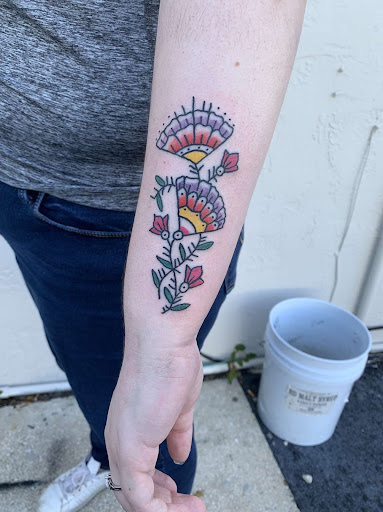 Explore elephant tattoo ideas for men, creative tattoo ideas in Jupiter, available at Moth And Moon Tattoo