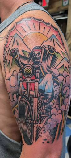 Explore anime tattoo ideas simple, creative tattoo ideas in Elkin, available at Black Bear Tattoo