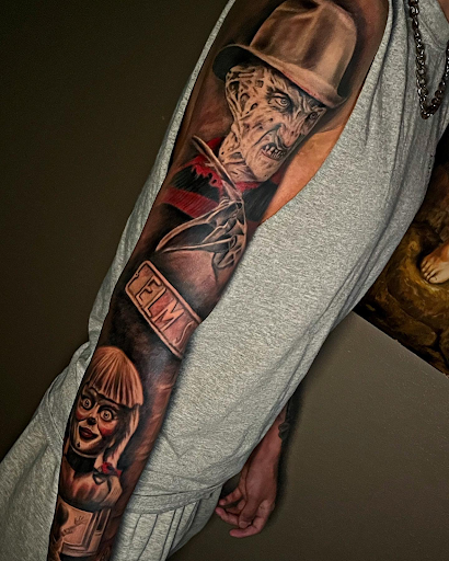 Explore wwii tattoo ideas, creative tattoo ideas in Roanoke, available at Saint Cecilias Art Studio