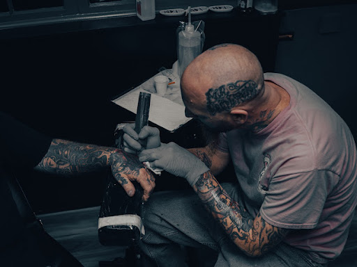 Explore eminem tattoo ideas, creative tattoo ideas in Excelsior Springs, available at Deviant Tattoo Studio