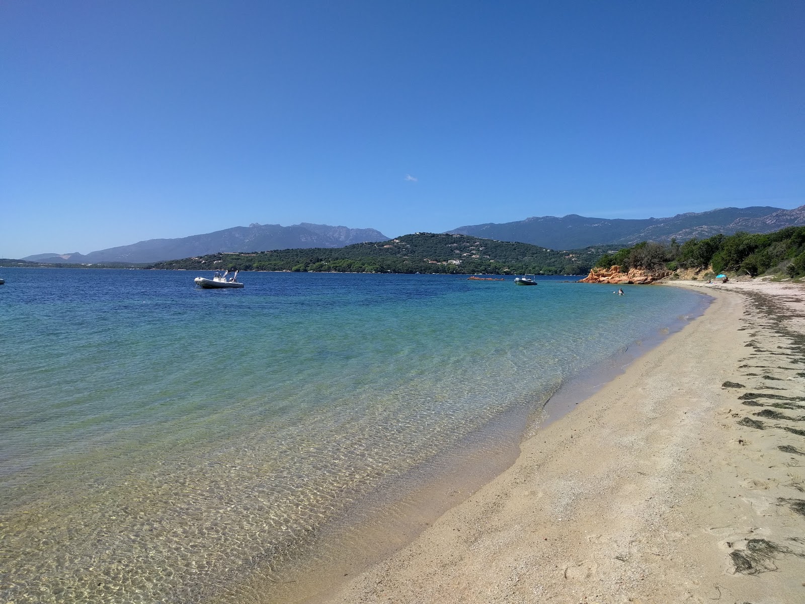 Plage Punta di Benedettu'in fotoğrafı parlak ince kum yüzey ile