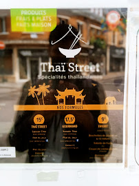 Restaurant Thaï Street à Louviers - menu / carte