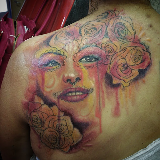 Tattoo Shop «Inkz Tattoo Company», reviews and photos, 9206 S Avenida del Yaqui #4, Guadalupe, AZ 85283, USA
