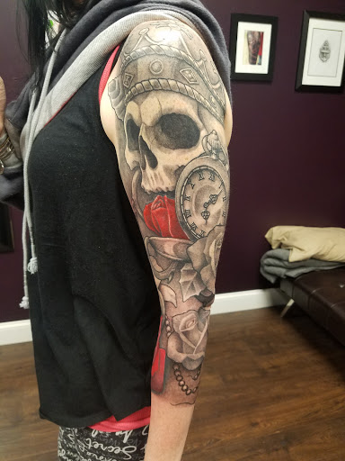 Explore r.i.p tattoo ideas, creative tattoo ideas in Roanoke, available at Imagine Ink Studios