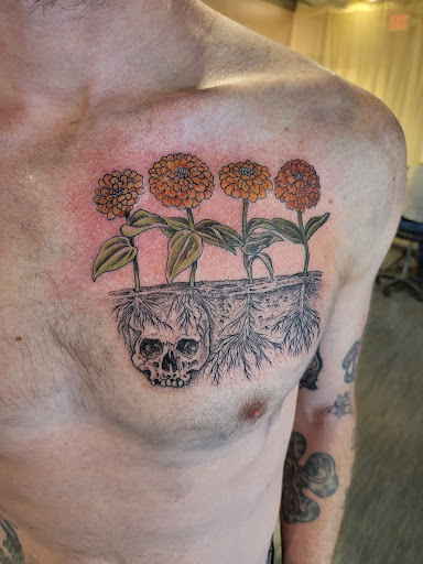 Explore soundwave tattoo ideas, creative tattoo ideas in Saint Johns, available at Ink Craft Studio