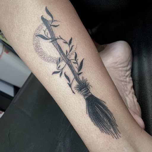 Explore karma tattoo ideas for men, creative tattoo ideas in Orwigsburg, available at Small World Tattoo