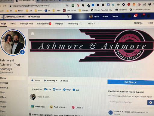 Family Law Attorney «Ashmore & Ashmore - Family Law Attorneys - Divorce Attorneys - Personal Injury Attorneys», reviews and photos