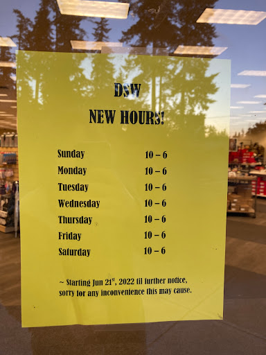 Shoe Store «DSW Designer Shoe Warehouse», reviews and photos, 16920 SW 72nd Ave, Tigard, OR 97224, USA