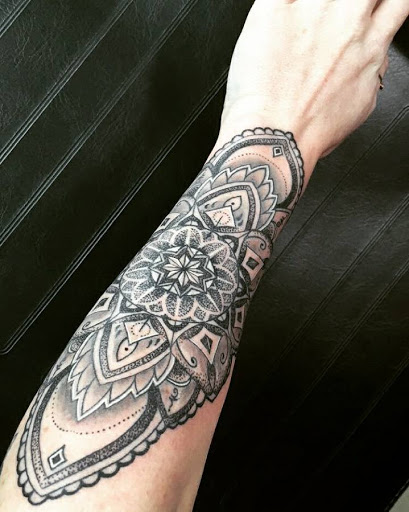 Explore tattoo ideas for a son's name, creative tattoo ideas in Saint Petersburg, available at Buku Tattoo Studio