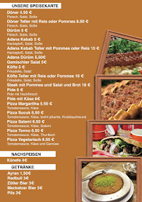 Menu / carte de Efes Kebab und Steak House à Sonthofen