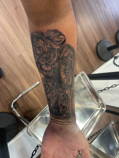 Explore kanye tattoos ideas, creative tattoo ideas in East Islip, available at Shadow Tattoo