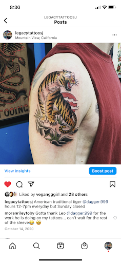 Explore dragon tattoos ideas, creative tattoo ideas in San Jose, available at Legacy Tattoo