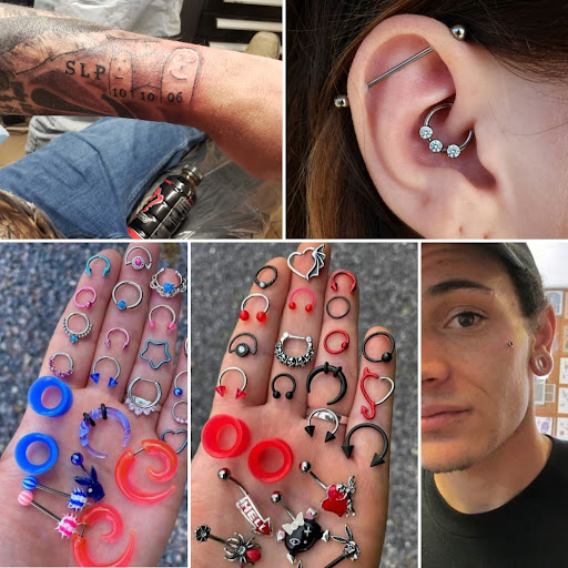 Explore universe tattoo ideas, creative tattoo ideas in Elko, available at Custom Tattoos and Body Piercing Studio